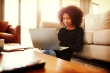 skype young women happy appointment home
